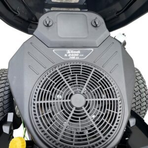 Black Edition Rasentraktor BL 295/106 Twin HB by Efco mit Kehrmaschine TK520 – Bild 5