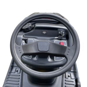 Black Edition Rasentraktor BL 270/102 Twin H by Efco mit Kehrmaschine – Bild 19