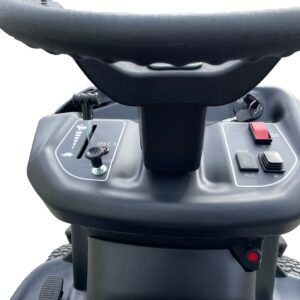 Black Edition Rasentraktor BL 270/102 Twin H by Efco mit Kehrmaschine – Bild 20