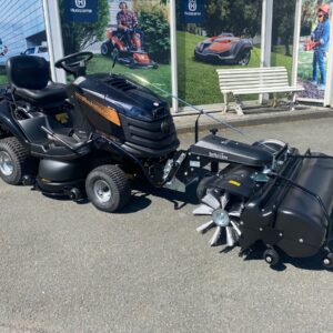 Black Edition Rasentraktor BL 270/102 Twin H by Efco mit Kehrmaschine – Bild 21