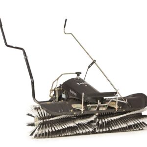 STIGA Black Edition Gartentraktor Pro 226/102 Twin H inkl. Tielbürger Kehrmaschine – Bild 6