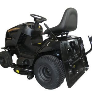 STIGA Black Edition Gartentraktor Pro 226/102 Twin H inkl. Tielbürger Kehrmaschine – Bild 14