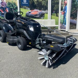 Black Edition Rasentraktor Pro 225/92 Twin H mit Kehrmaschine – Bild 17