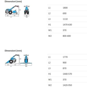 Bertolini Einachser Honda-Motor KIT 413 S GX 270 Easycult 70 – Bild 6
