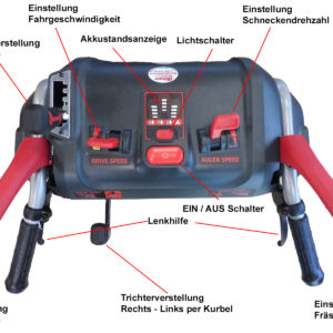 Cramer Akku Schneefräse 82SN61 mit Griffheizung Set – Bild 12