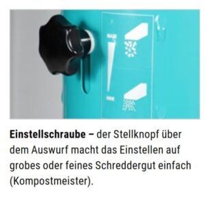 REMARC Elektro-Häcksler Kompostmeister 2.4 – Bild 6