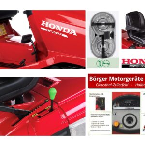 Honda HF 2417 HM Rasentraktor inkl. Winterpaket 120 Plus – Bild 6