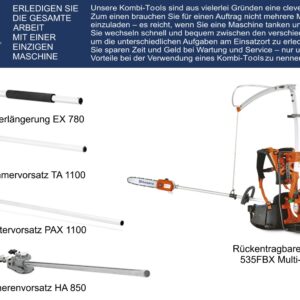 Husqvarna Rückentragbare Motorsäge 535 FBX – Bild 7