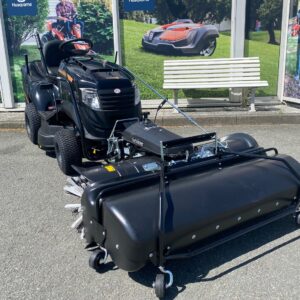 Black Edition Rasentraktor Pro 225/92 Twin H mit Kehrmaschine – Bild 16