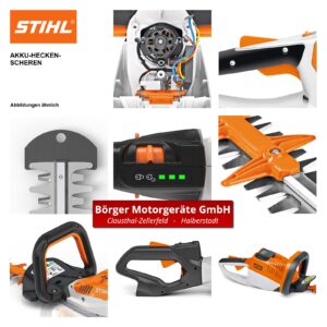 STIHL HSA 100 Heckenschere Set inkl. AP 200 + AL 301 – Bild 9