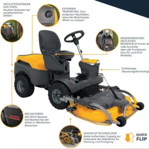 STIGA Frontmäher PARK 500 WX - inkl. Combi 95 Q Plus – Bild 7