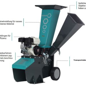 REMARC Benzin-Häcksler Terra Cut 4000 – Bild 5