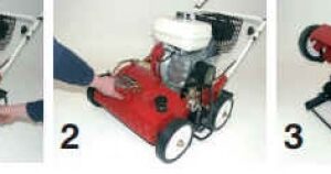 Tielbürger Benzin-Vertikutierer TV510 - HONDA GX160 – Bild 3