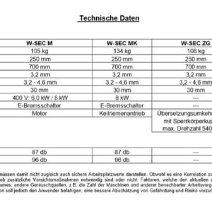 Widl Wippkreissäge W-SEC Typ M HM-LFZ (8 kW) – Bild 5