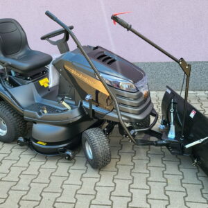 Black Edition BL 270/102 Twin H Rasentraktor by Efco mit Schneeschild 120 Plus